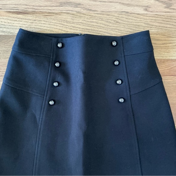 Karen Miller Essential Techno Woven Skirt Size 4 Black - Picture 3 of 9